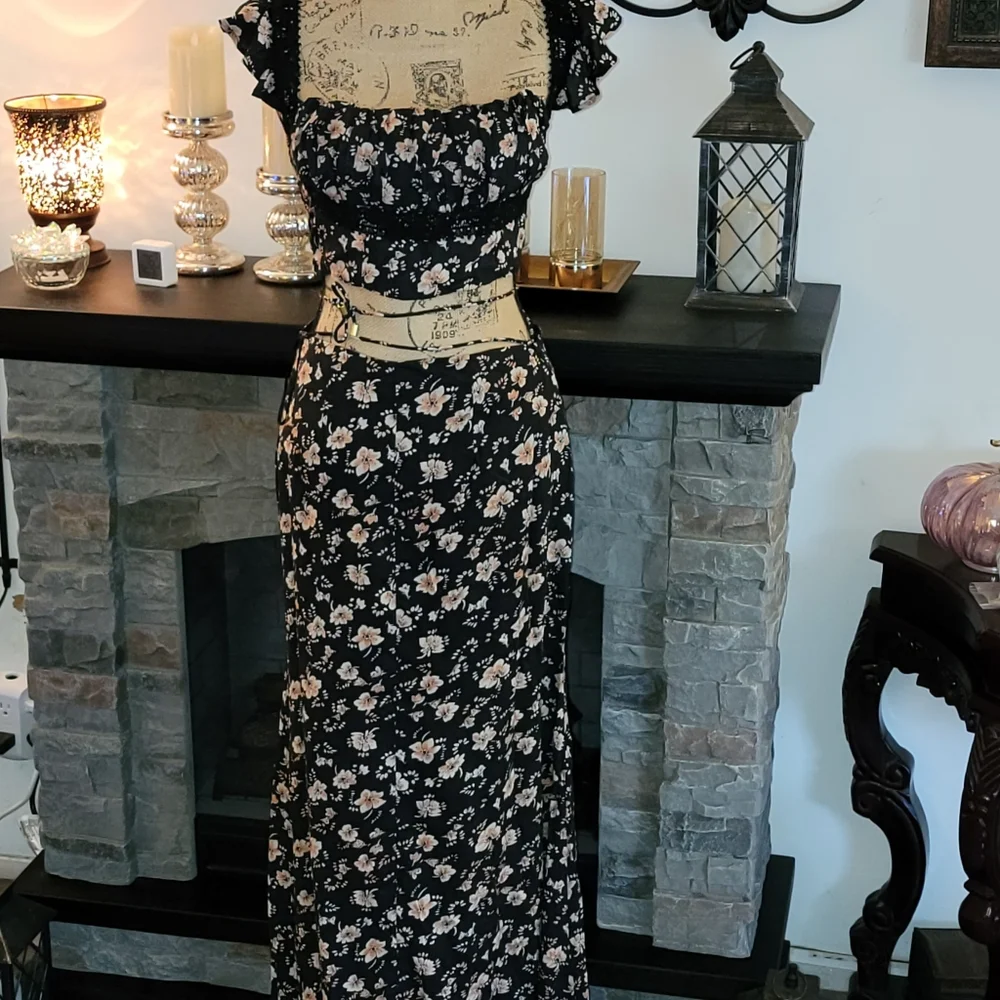 Free People Bijou Floral 2 Piece Skirt Set - Picture 2 of 11